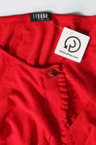 Damen Strickjacke Figaro, Größe L, Farbe Rot, Preis 3,83 €