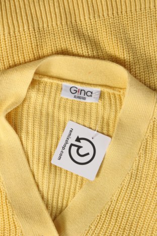 Γυναικεία ζακέτα Gina, Μέγεθος XL, Χρώμα Κίτρινο, Τιμή 9,69 €
