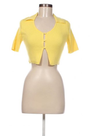 Damen Strickjacke Glamorous, Größe M, Farbe Gelb, Preis 4,49 €