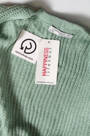 Damen Strickjacke Happiness Istanbul, Größe M, Farbe Grün, Preis 13,04 €