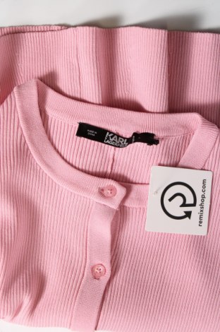 Damen Strickjacke Karl Lagerfeld, Größe S, Farbe Rosa, Preis 84,90 €