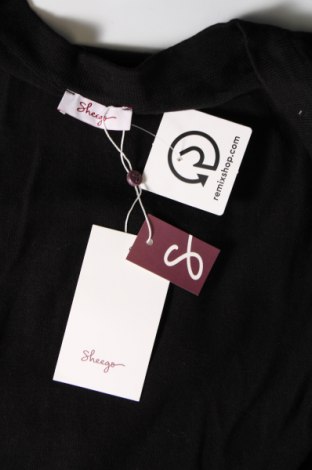 Damen Strickjacke Sheego, Größe 4XL, Farbe Schwarz, Preis € 47,94
