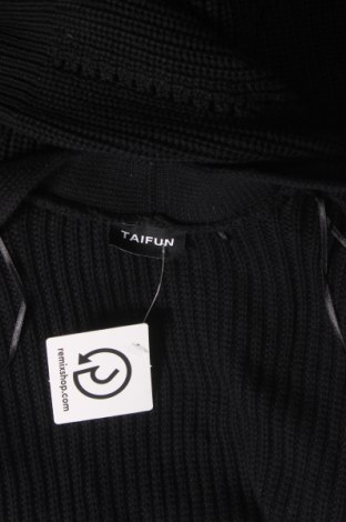 Γυναικεία ζακέτα Taifun, Μέγεθος M, Χρώμα Μαύρο, Τιμή 16,39 €