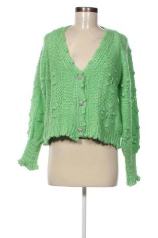 Damen Strickjacke Trendyol, Größe L, Farbe Grün, Preis 9,59 €