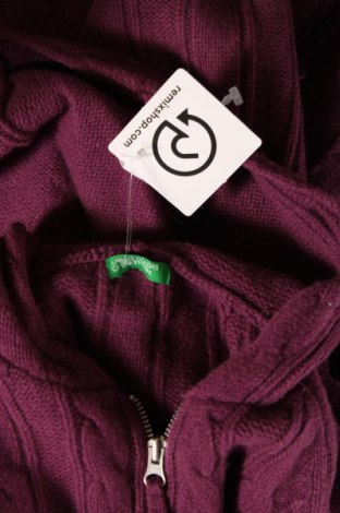 Damen Strickjacke United Colors Of Benetton, Größe M, Farbe Lila, Preis 10,23 €