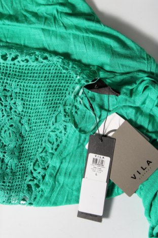 Damen Strickjacke VILA, Größe L, Farbe Grün, Preis 11,09 €