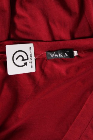 Γυναικεία ζακέτα Vska, Μέγεθος XXL, Χρώμα Κόκκινο, Τιμή 5,74 €