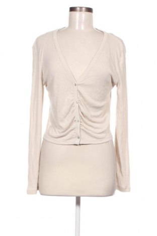 Damen Strickjacke Zara, Größe M, Farbe Beige, Preis 6,26 €