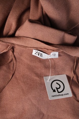 Γυναικεία ζακέτα Zara, Μέγεθος S, Χρώμα Καφέ, Τιμή 7,87 €