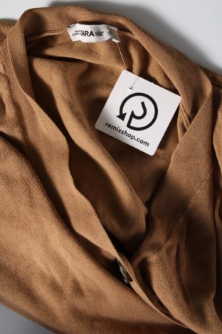 Γυναικεία ζακέτα Zara Knitwear, Μέγεθος S, Χρώμα  Μπέζ, Τιμή 5,89 €