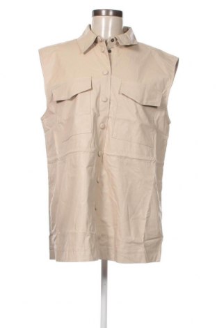 Γυναικείο δερμάτινο πουκάμισο B.Young, Μέγεθος M, Χρώμα  Μπέζ, Τιμή 27,84 €