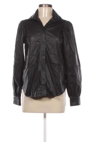 Dámská kožená bunda  H&M, Velikost XS, Barva Černá, Cena  84,00 Kč
