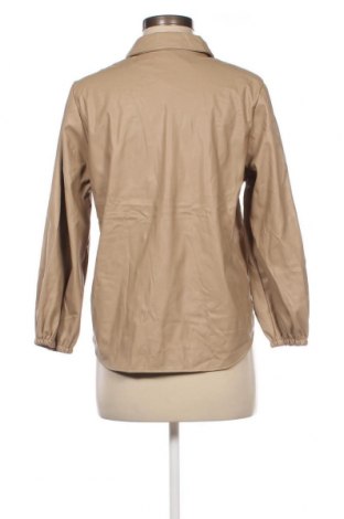 Γυναικείο δερμάτινο πουκάμισο Opus, Μέγεθος M, Χρώμα  Μπέζ, Τιμή 14,46 €