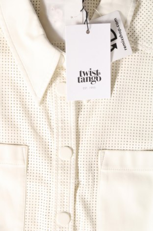 Damen Lederhemd Twist & Tango, Größe XS, Farbe Ecru, Preis 41,75 €