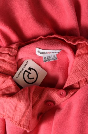 Γυναικεία μπλούζα fleece Atlas For Women, Μέγεθος 3XL, Χρώμα Ρόζ , Τιμή 14,23 €