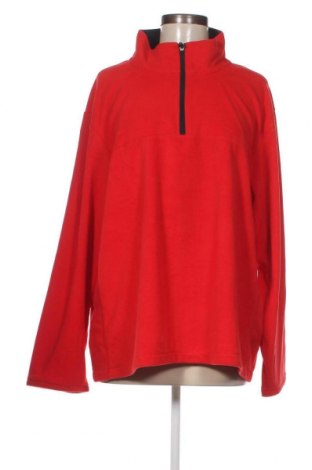 Дамска поларена блуза Lands' End, Размер XL, Цвят Червен, Цена 9,66 лв.