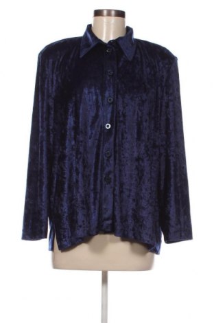 Γυναικείο πουκάμισο, Μέγεθος L, Χρώμα Μπλέ, Τιμή 3,09 €