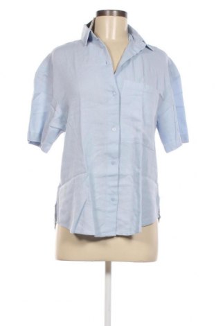 Γυναικείο πουκάμισο Abercrombie & Fitch, Μέγεθος XS, Χρώμα Μπλέ, Τιμή 26,82 €