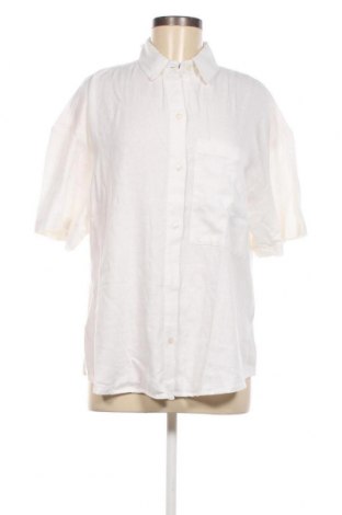 Дамска риза Abercrombie & Fitch, Размер M, Цвят Бял, Цена 61,20 лв.