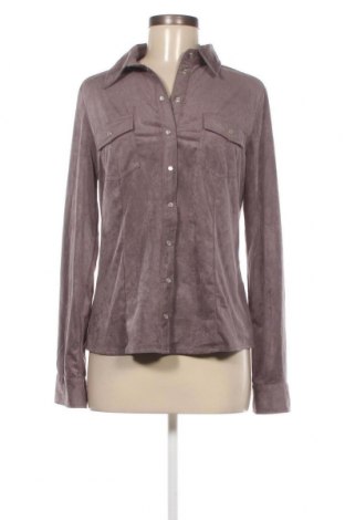Γυναικείο πουκάμισο Amisu, Μέγεθος L, Χρώμα Γκρί, Τιμή 2,63 €