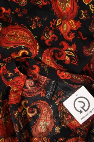Γυναικείο πουκάμισο Amisu, Μέγεθος XS, Χρώμα Μαύρο, Τιμή 6,52 €