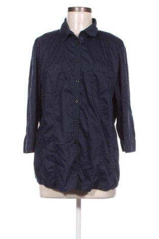 Γυναικείο πουκάμισο Bonita, Μέγεθος L, Χρώμα Μπλέ, Τιμή 7,31 €
