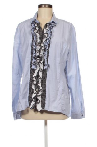 Γυναικείο πουκάμισο Bottega, Μέγεθος XL, Χρώμα Μπλέ, Τιμή 13,14 €