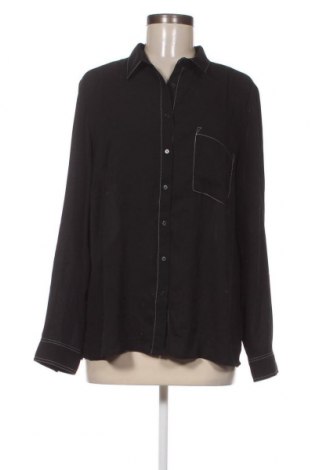 Γυναικείο πουκάμισο Camaieu, Μέγεθος M, Χρώμα Μαύρο, Τιμή 3,84 €