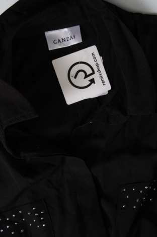 Γυναικείο πουκάμισο Canda, Μέγεθος L, Χρώμα Μαύρο, Τιμή 6,34 €