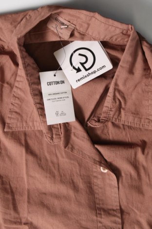 Γυναικείο πουκάμισο Cotton On, Μέγεθος XS, Χρώμα Καφέ, Τιμή 10,10 €