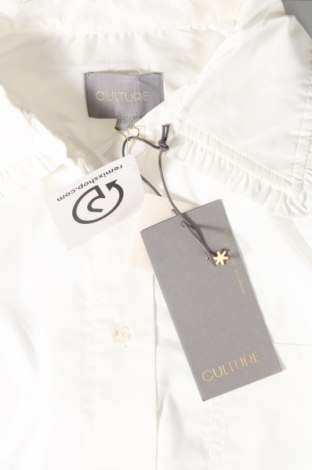 Γυναικείο πουκάμισο Culture, Μέγεθος L, Χρώμα Λευκό, Τιμή 18,93 €
