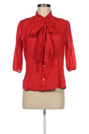 Γυναικείο πουκάμισο Depot 96, Μέγεθος M, Χρώμα Κόκκινο, Τιμή 7,70 €