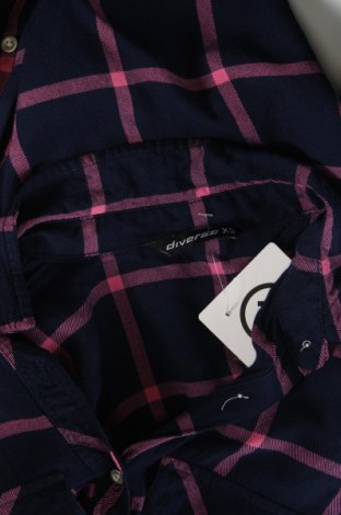 Γυναικείο πουκάμισο Diverse, Μέγεθος XS, Χρώμα Πολύχρωμο, Τιμή 6,09 €
