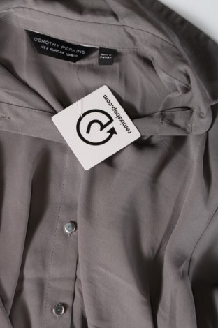 Γυναικείο πουκάμισο Dorothy Perkins, Μέγεθος XS, Χρώμα Γκρί, Τιμή 4,66 €