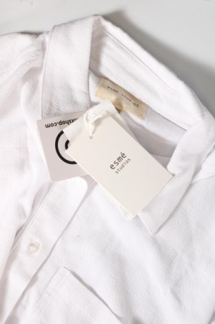 Дамска риза Esme Studios, Размер XS, Цвят Бял, Цена 52,02 лв.