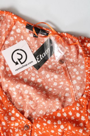 Γυναικείο πουκάμισο Etam, Μέγεθος XS, Χρώμα Πορτοκαλί, Τιμή 6,35 €