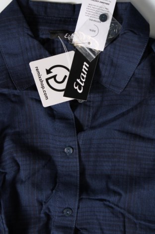 Γυναικείο πουκάμισο Etam, Μέγεθος L, Χρώμα Μπλέ, Τιμή 18,93 €