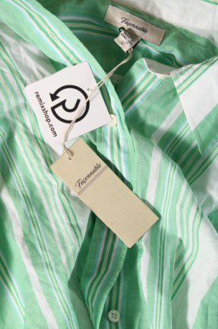 Γυναικείο πουκάμισο Faconnable, Μέγεθος L, Χρώμα Πράσινο, Τιμή 41,58 €