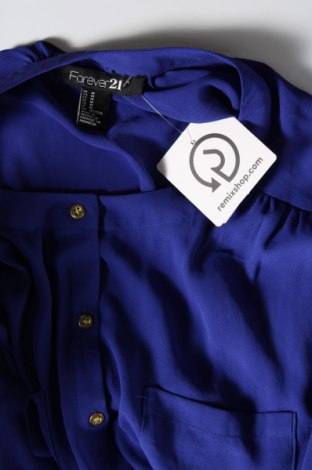 Γυναικείο πουκάμισο Forever 21, Μέγεθος M, Χρώμα Μπλέ, Τιμή 5,68 €