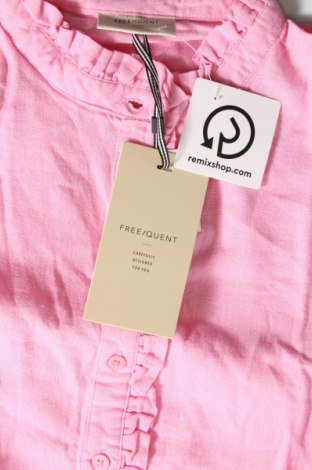 Γυναικείο πουκάμισο Free Quent, Μέγεθος L, Χρώμα Ρόζ , Τιμή 16,70 €