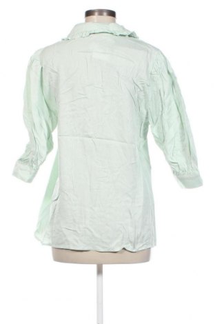 Γυναικείο πουκάμισο Free Quent, Μέγεθος L, Χρώμα Πράσινο, Τιμή 12,99 €