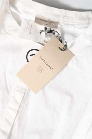Γυναικείο πουκάμισο Free Quent, Μέγεθος XL, Χρώμα Λευκό, Τιμή 21,15 €