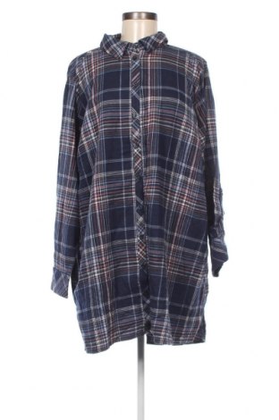 Γυναικείο πουκάμισο Gina Benotti, Μέγεθος XXL, Χρώμα Μπλέ, Τιμή 15,46 €