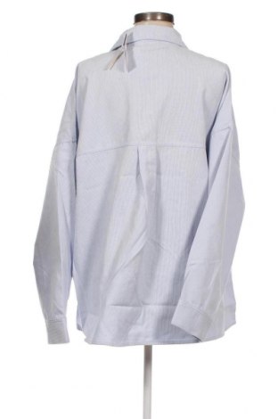 Γυναικείο πουκάμισο Gina Tricot, Μέγεθος XL, Χρώμα Μπλέ, Τιμή 11,13 €