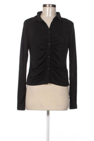 Γυναικείο πουκάμισο Gina Tricot, Μέγεθος XL, Χρώμα Μαύρο, Τιμή 10,52 €