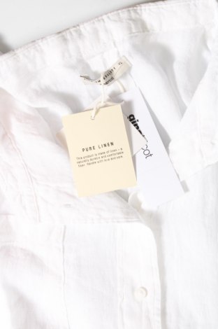Γυναικείο πουκάμισο Gina Tricot, Μέγεθος XL, Χρώμα Λευκό, Τιμή 12,37 €