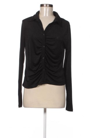 Дамска риза Gina Tricot, Размер XXL, Цвят Черен, Цена 15,20 лв.