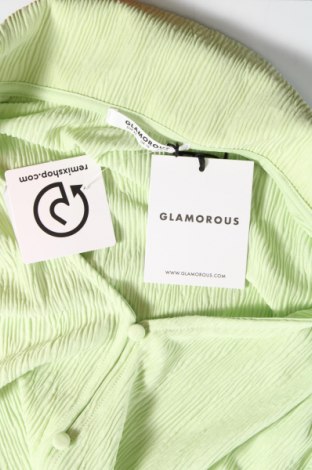 Γυναικείο πουκάμισο Glamorous, Μέγεθος XL, Χρώμα Πράσινο, Τιμή 11,13 €