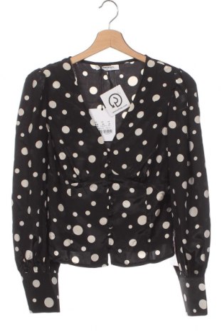 Γυναικείο πουκάμισο Glamorous, Μέγεθος XS, Χρώμα Μαύρο, Τιμή 7,42 €