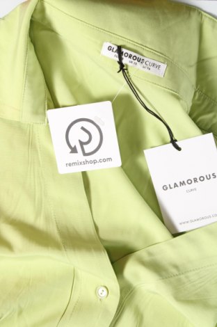 Дамска риза Glamorous, Размер XXL, Цвят Зелен, Цена 56,88 лв.